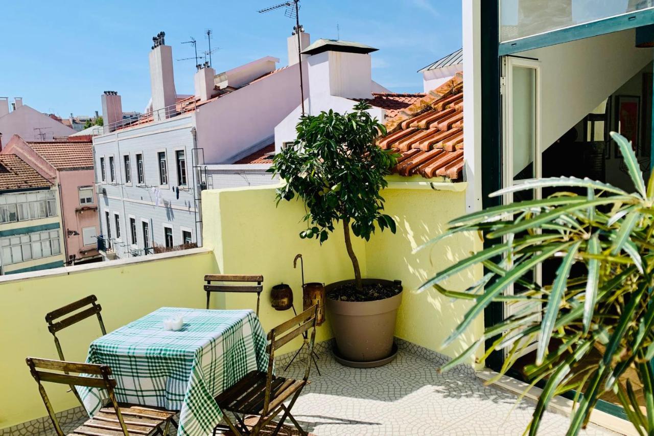 Appartamento Jolly Jolie W Terrace Lisbona Esterno foto